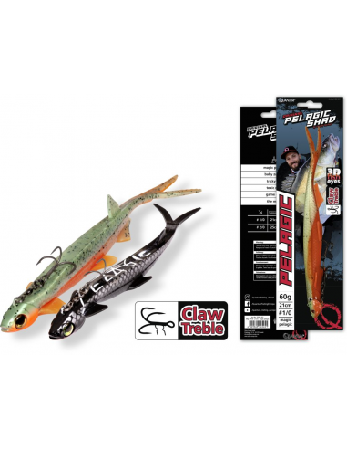 Quantum Pelagic Shad Set 21 cm / 60 g./ Fb.: Game Over