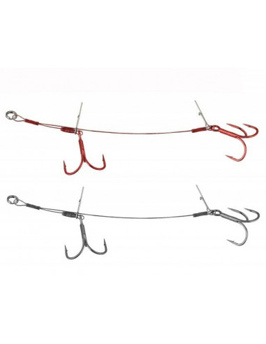 Savage Gear Carbon49 Double Stinger Hakengr.1 - 10,5 cm - 16 kg