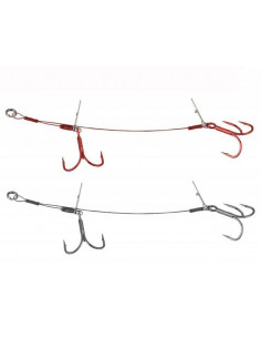 Savage Gear Carbon49 Double Stinger Hakengr.1/0 - 11,5 cm - 16 kg