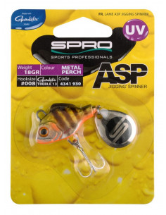 Spro ASP Spinner UV 18 g., Fb.: Metal Perch 2