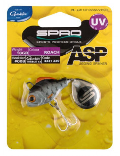 Spro ASP Spinner UV 18 g., Fb.: Roach 2