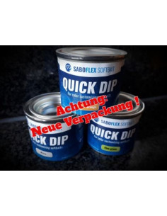 Saboflex Quick Dip Softbait, Fb.: White 2