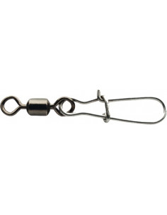 Spro Black Rolling Wirbel mit Fastlock Karabiner Gr.4 / 30 kg.