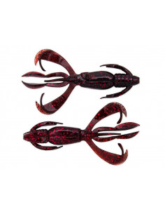 Keitech Crazy Flapper 4,4", Fb.: Black Cherry