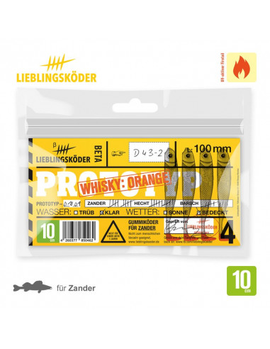 Lieblingsköder 10 cm, Fb.: Whisky Orange
