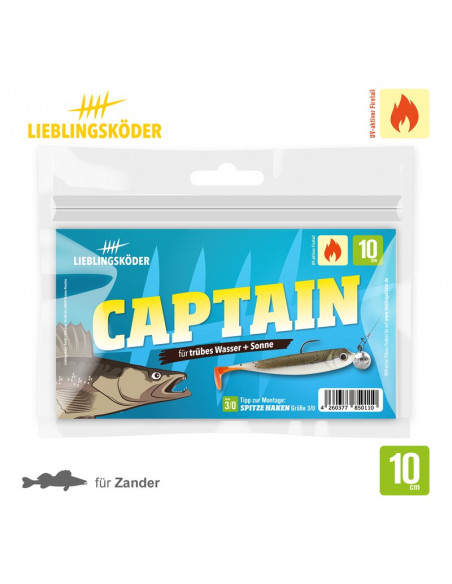 Lieblingsköder 10 cm, Fb.: Captain