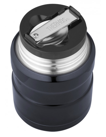 Thermos Essensbehälter 'King' mit Löffel, Fb.: Dunkelblau