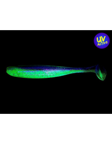 Keitech Easy Shiner 5", Fb.: Lime/Blue