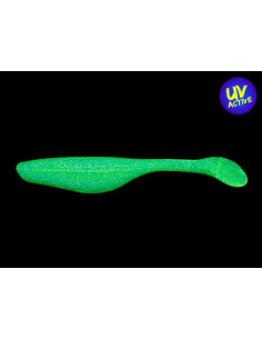 Bass Assassin Sea Shad 6", Fb.: Chartreuse Silver Glitter 2