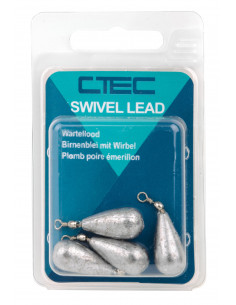 Spro C-TEC Swivel Sinker 25 g. Birnenblei