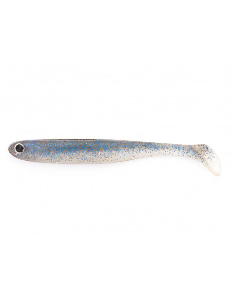 Nories Spoon Tail Live Roll 5", Fb.: Blue Pearl Shad