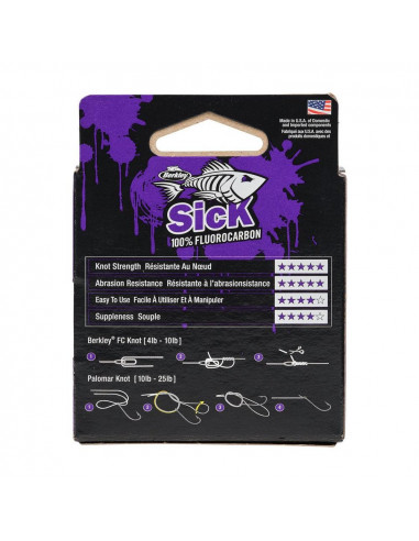 Berkley SICK Fluorocarbon Clear 0,30mm/ 7 kg./...