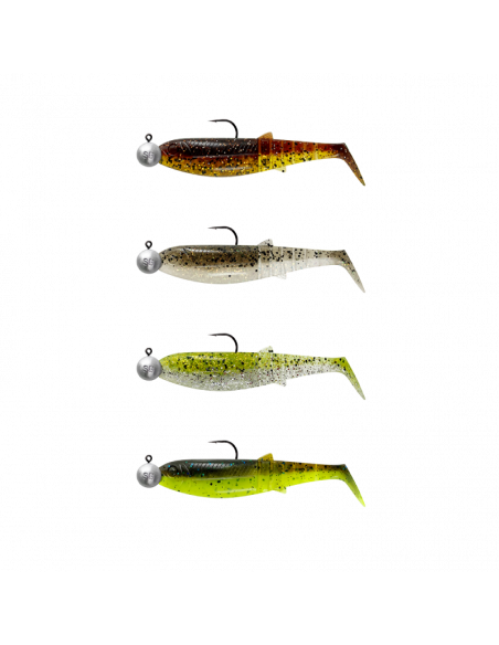 Savage Gear Cannibal Shad Mix 10 cm /10 g./ Farbmix Clearwater
