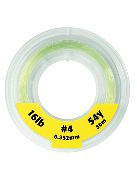 Spro Fluorocarbon Finesse Leader 0,352mm/7,3 kg/ Stealth Green
