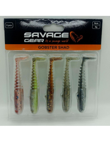 Savage Gear Gobster Shad 9 cm / 9 g./ Clear...