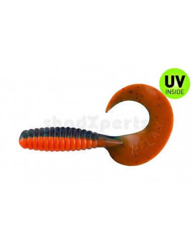 Relax Kopyto Xtra Fat Grub 5,5",  Fb.: Orange /...