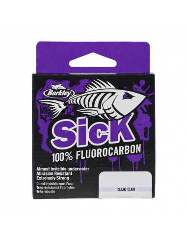 Berkley SICK Fluorocarbon Clear 0,25mm/ 4,9...