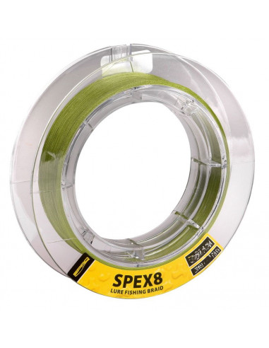 Spro SPEX8-Braid 5,6 kg / 0,09 mm / 150 m /...