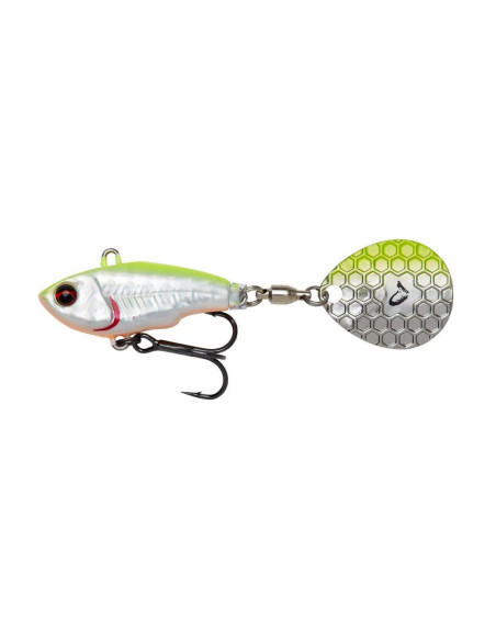 Savage Gear FAT TAIL Spin 8 cm / 24 g., Fb.: Lemon Back Flash