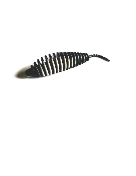 Ultimate Trout Lures Bomba Wurm-Imitat 60 mm, Fb.: Graue Maus