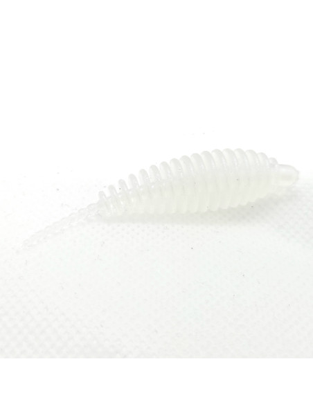 Ultimate Trout Lures Bomba Wurm-Imitat 60 mm, Fb.: Ghost