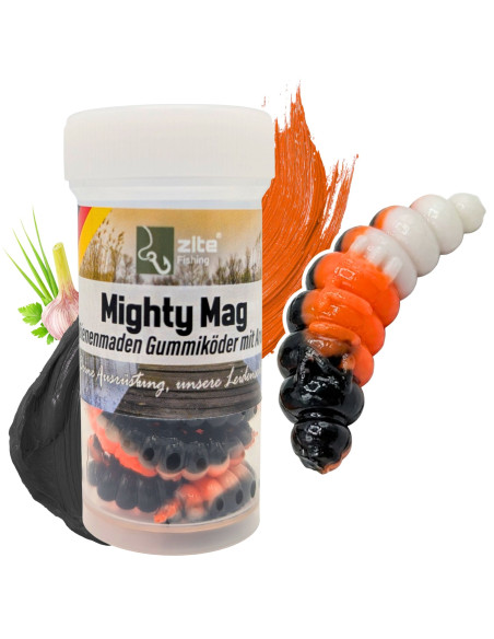 Zite Fishing Mighty Mag Turbo / Knoblauch 2,8 cm Bienenmade