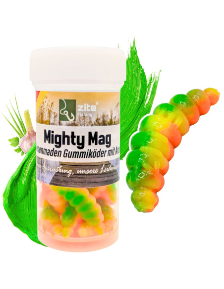 Zite Fishing Mighty Mag Rainbow / Knoblauch 2,8 cm Bienenmade
