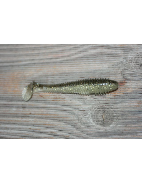 Keitech FAT Swing Impact 3,8", Fb.: Gold Flash Minnow