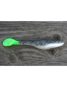 Bass Assassin Sea Shad 6", Fb.: S&P Silver Phantom/Chartreuse Ta 2