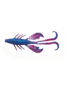 HART Izaki 12 cm Creaturebait, Fb.: 12 Red Blue Glitter