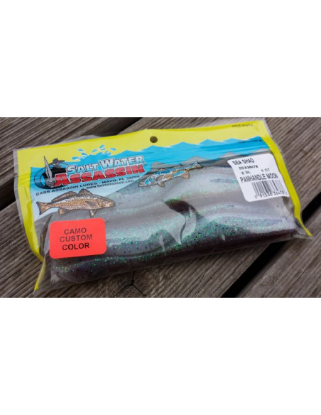 Bass Assassin Sea Shad 6", Fb.: Panhandle Moon