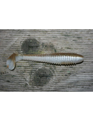 Keitech FAT Swing Impact 3,8", Fb.: Arkansas Shiner