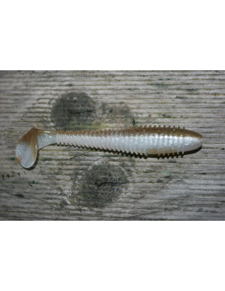 Keitech FAT Swing Impact 3,8", Fb.: Arkansas Shiner