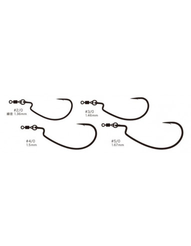 Nogales Ring Offset Monster Size 5/0