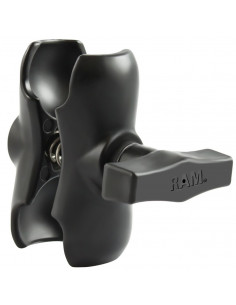 Ram-Mounts Short Double Socket Arm für 1.5" Kugel  (RAM-201U-B)