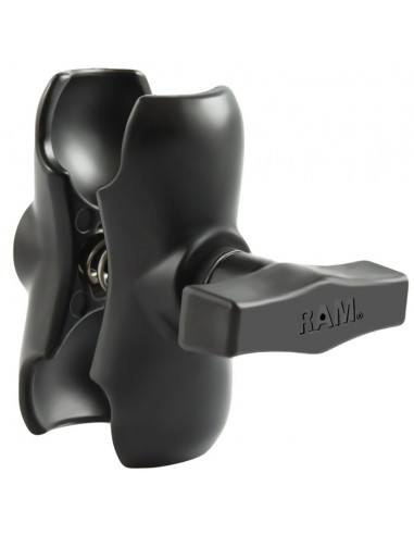 Ram-Mounts Short Double Socket Arm für 1.5" Kugel  (RAM-201U-B)