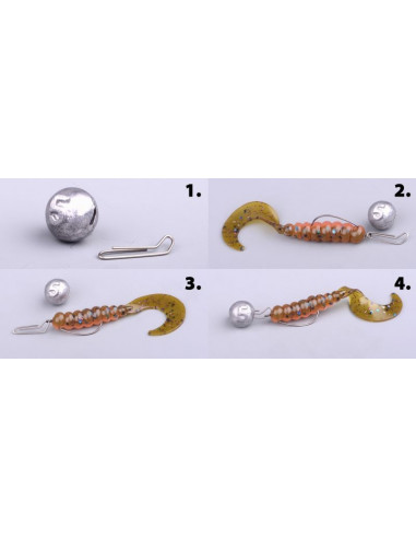 Spro Bottom Jig 10 g. (Cheburashka)
