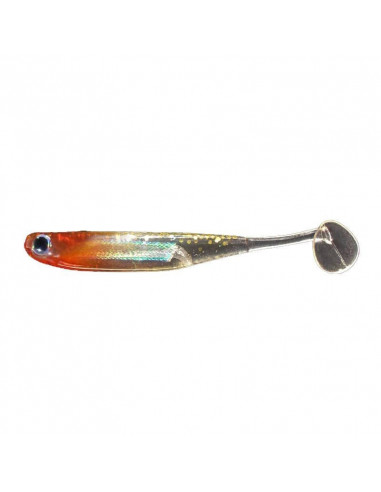 Jenzi Corrigator SHINY Shad „Shad’y“ 10 cm, Fb. 4 - Kristall Gold Glitter