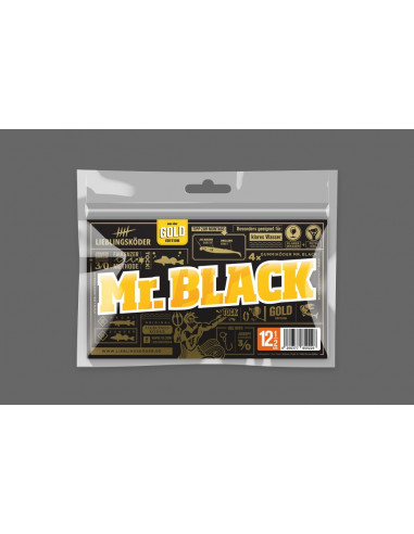 Lieblingsköder Mr. Black 12,5 cm / 4 Stück
