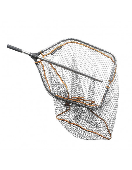 Savage Gear Pro Folding Rubber Mesh Landing Nets L / Kescher