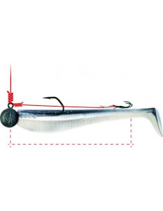 VMC 2908 Double Catch Angsthaken, Gr.8 2