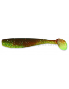 Relax King Shad 4", Fb.: Grün-Glitter-Motoroil